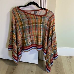 Aliya knit poncho